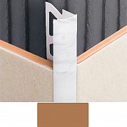 Раскладка под плитку 7-8 мм наружн., 2,5 м Карамель